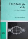 Technologie skla pro 2. ročník SPŠ sklářských