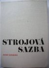 Strojová sazba