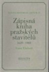 Zápisná kniha pražských stavitelů