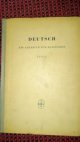 Deutsch ein Lehrbuch für Ausländer