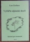 Vyřiďte sijónské dceři