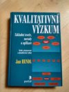 Úvod do kvalitativního výzkumu