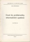 Úvod do problematiky informačních systémů