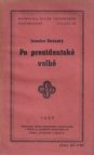 Po presidentské volbě