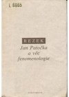 Jan Patočka a věc fenomenologie