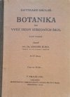 Botanika pro vyšší třídy středních škol