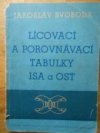 Lícovací a porovnávací tabulky ISA a OST