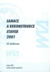 Sanace a rekonstrukce staveb 2001