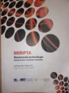 SKRIPTA - Slevárenská technologie