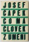 Co má člověk z umění a jiné úvahy o umění z let 1911-1937