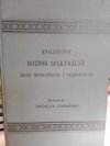 Kvalitativný rozbor spektrálný látek minerálných i organických