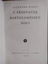 V předvečer Bartolomějské noci