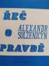 Řeč o pravdě