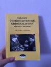 Dějiny Československé kriminalistiky 