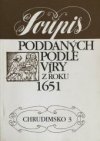 Soupis poddaných podle víry z roku 1651 