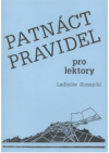 Patnáct pravidel pro lektory