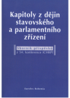 Kapitoly z dějin stavovského a parlamentního zřízení