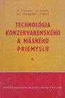 Technológia konzervárenského a mäsného priemyslu