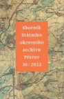Sborník Státního okresního archivu Přerov 2022 
