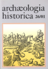 Archeologia historica 26/01