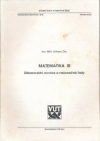 Matematika III