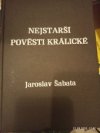 Nejstarší pověsti Králické