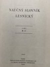 Naučný slovník lesnický A-I I. díl