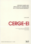 Viewer sampling and quality signaling in a television market