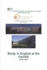 Study in English at the FAFNR