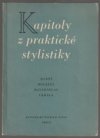 Kapitoly z praktické stylistiky