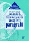 Katastr nemovitostí ve spleti paragrafů