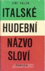 Italské hudební názvosloví