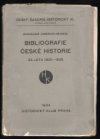 Bibliografie České historie
