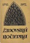 Židovská ročenka 5732