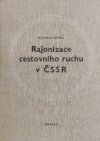 Rajonizace cestovního ruchu v ČSSR