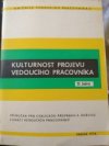 Kulturnost projevu vedoucího pracovníka