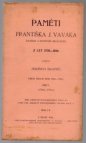 Paměti Františka J. Vaváka, souseda a rychtáře milčického z let 1770-1816