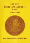 200 let České společnosti nauk