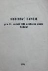 Hodinové stroje pro 3. ročník SOU učebního oboru hodinář (hodinářka)