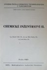 Chemické inženýrství.