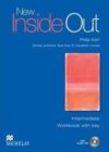 New Inside Out Intermediate Workbook without Key