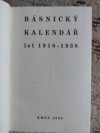 Básnický kalendář let 1918-1938