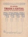 Timaios a Kritias