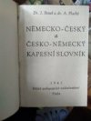 Německo-český a česko-německý kapesní slovník