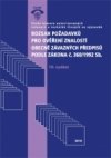 Rozsah požadavků pro ověření znalostí obecně závazných předpisů podle zákona č. 360/1992 Sb.