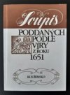 Soupis poddaných podle víry z roku 1651