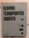 Slovník těsnopisných zkratek