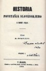 Historia povstaňja Slovenskjeho z roku 1848.