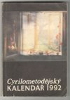 Cyrilometodějský kalendář 1992