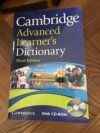 Cambridge  Advanced Learneŕs Dictionary
